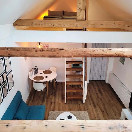 Modernes 1-Zimmer-Apartment Mit Galerie-Schlafkoje Im Skandinavischen Stil Ostenfeld  エクステリア 写真