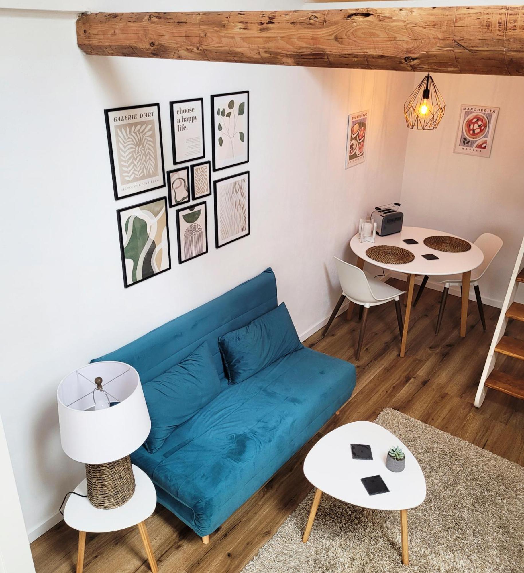 Modernes 1-Zimmer-Apartment Mit Galerie-Schlafkoje Im Skandinavischen Stil Ostenfeld  エクステリア 写真